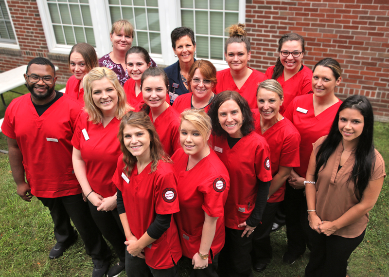 The Central Maine Community College/LincolnHealth Nursing School Class of 2020.