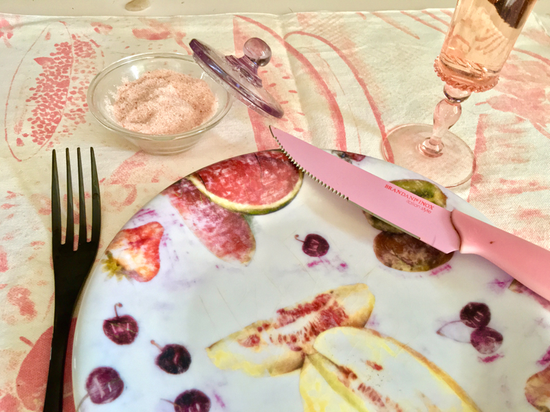 An elegant place setting is almost as important as the food. Almost. (Suzi Thayer photo)