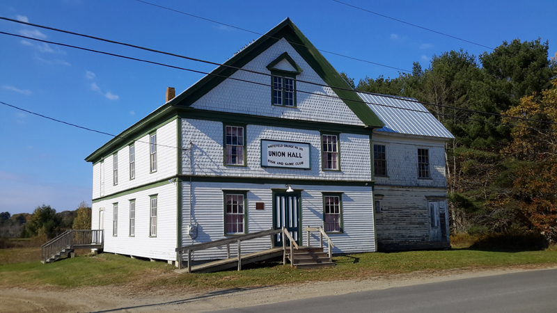 Kings Mills Union Hall in Whitefield will benefit from a $3,200 grant from the Maine Community Foundation.