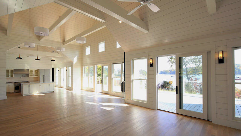 The Great Room Which Has 30 Foot High Ceilings Photo Curtesy The   BRIhome 6 3 Color 800x452 