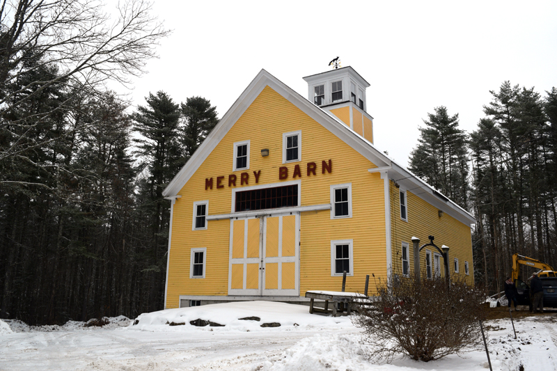 The owner of Edgecomb's Merry Barn plans to transform the former dance hall into a literacy center for children and teachers. (Jessica Clifford photo)