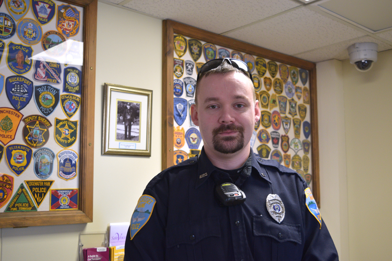 Officer Jonathan Barnes. (Jessica Clifford photo)