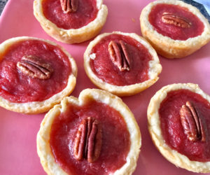 My new invention: rhubarb cup-pies! (Suzi Thayer photo)