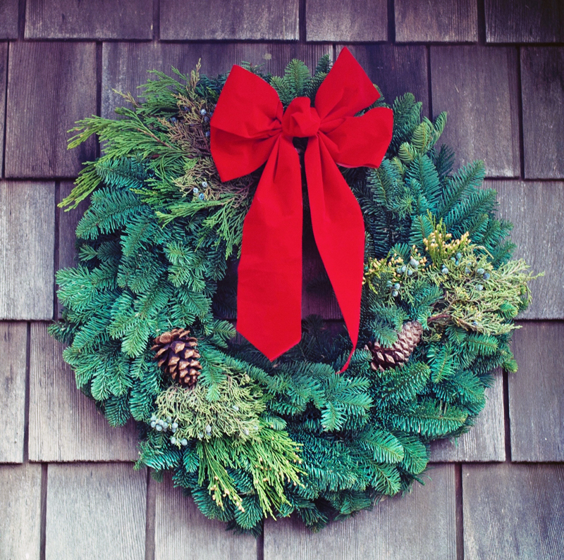 The sixth annual public wreath-making event sponsored by Sheepscott Community Church, will take place from 10 a.m. to noon, Saturday, Dec. 1. (Photo courtesy Tim Mossholder)