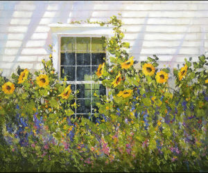 Barbara Applegate's "Afternoon Shadows."