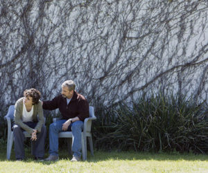 Steve Carell and Timothee Chalamet in a scene from "Beautiful Boy," playing this week at Harbor Theater, Boothbay Harbor.