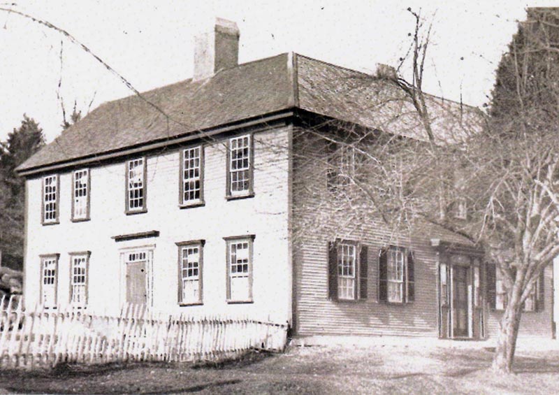 Daniel Waters' home in Damariscotta Mills is said to have been a tavern for many years.