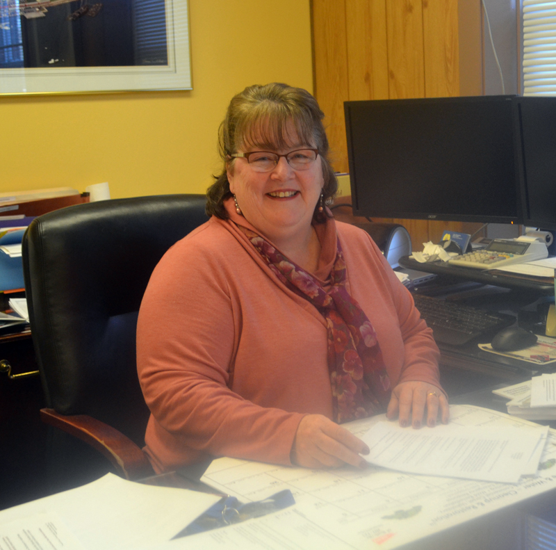 Wiscasset Town Manager Marian Anderson will leave Thursday, Jan. 31 and start work as town manager of Houlton on Feb. 18. (Charlotte Boynton photo)