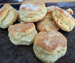 There are few things better than a hot biscuit fresh out of the oven -- with butter. (Suzi Thayer photo)