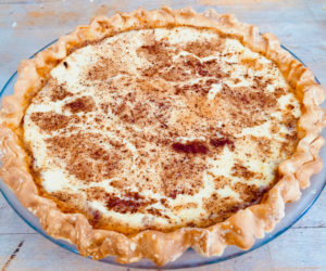 A custard pie for Helen Lewis, because I've heard she's totally awesome. (Suzi Thayer photo)