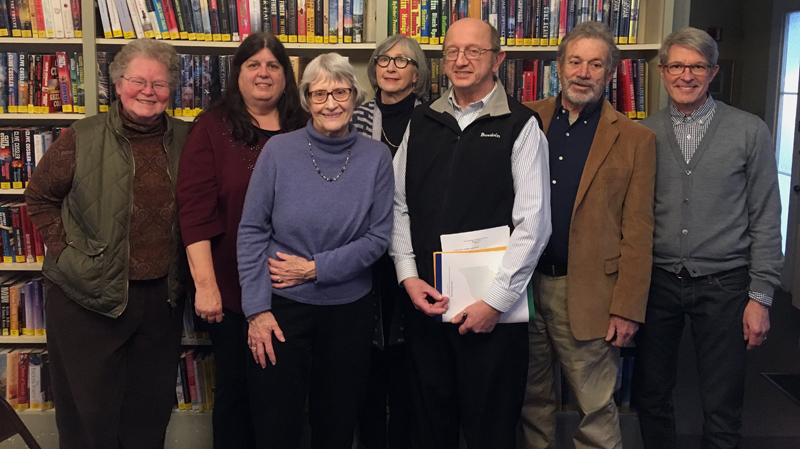 The 2019 Wiscasset Public Library Board of Trustees.