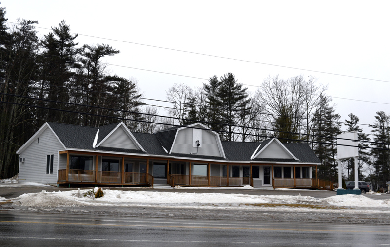 The future home of an information center and market-cafe on Route 1 in Edgecomb. The Edgecomb Planning Board approved a change of use for the building Thursday, Feb. 7. (Jessica Clifford photo)