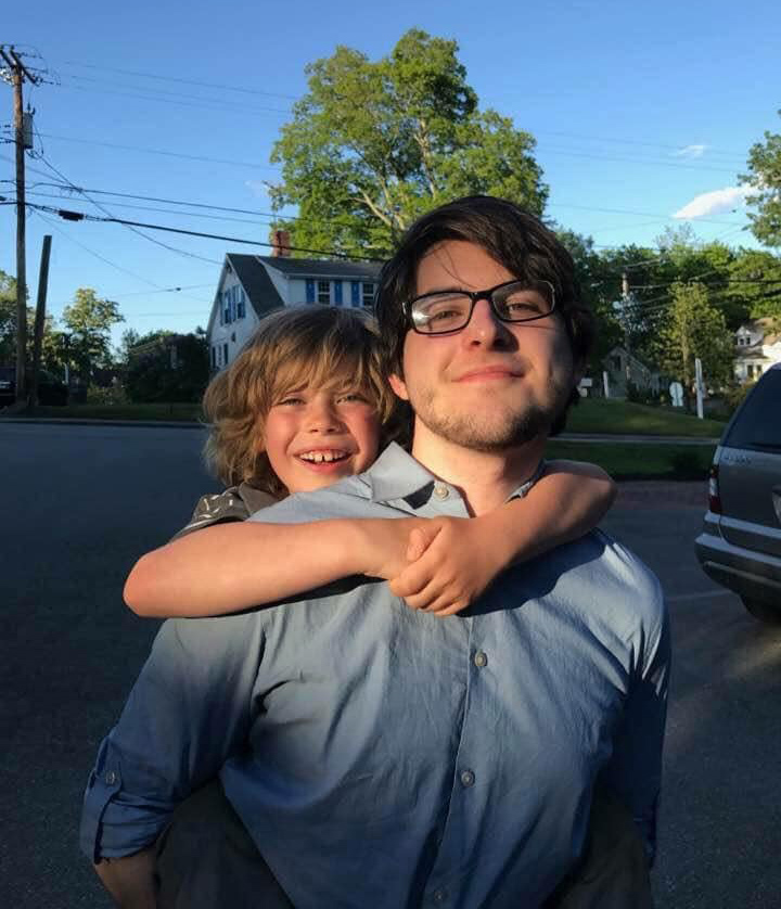 Noah Jones with his youngest brother, Elijah Jones. (Photo courtesy Cathryn Jones)