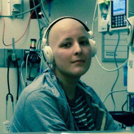 Noah Jones during his time in treatment. His cancer is now in remission. (Photo courtesy Cathryn Jones)