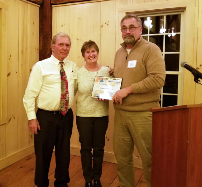 From left: Richard Jordan, Vanessa Jordan, and David Flynn.