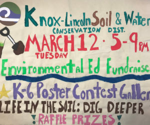 Knox-Lincoln Soil & Water Conservation District will hold an environmental education fundraiser at Flatbread Company, at 100 Commercial St./Route 1 in Rockport, on Tuesday, March 12 from 5-9 p.m.