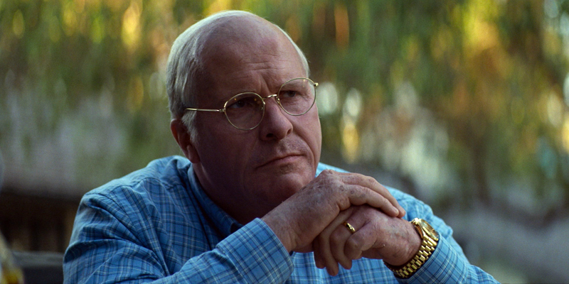 Christian Bale as Dick Cheney in "Vice."