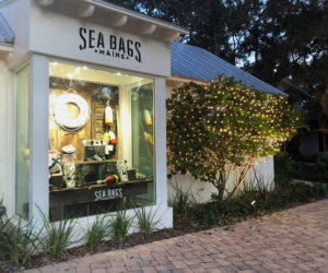 A Sea Bags store in Vero Beach, Fla. The company will open a shop in downtown Boothbay Harbor in April. (Photo courtesy Sea Bags)