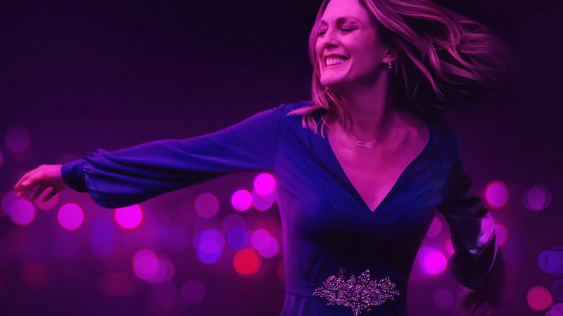 Julianne Moore stars in "Gloria Bell," coming to Harbor Theater in April. (Movie still courtesy Harbor Theater)