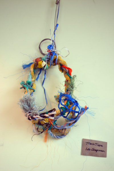 "Trash Tiara," by Ida Chapman. (Christine LaPado-Breglia photo)