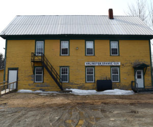 The former Arlington Grange on Grand Army Road in Whitefield. The Whitefield Library Association is raising $25,000 to purchase the building from the Maine State Grange. (Jessica Clifford photo)