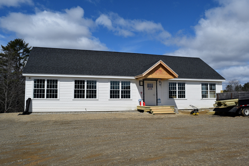 Alna's new town office is open for business as of Tuesday, April 16. (Jessica Clifford photo)