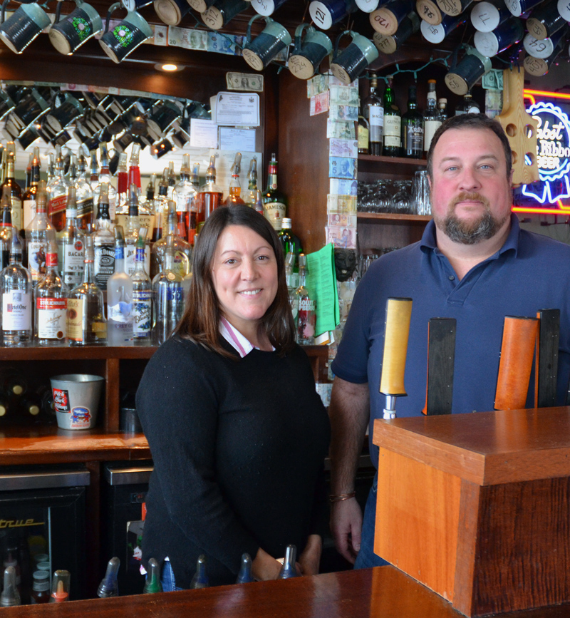 Newcastle Publick House owners Rachel and Alex Nevens will open Oysterhead Pizza Co. in downtown Damariscotta in September. The eatery will offer wood-fired pizzas, oysters, salads, and more. (Maia Zewert photo)