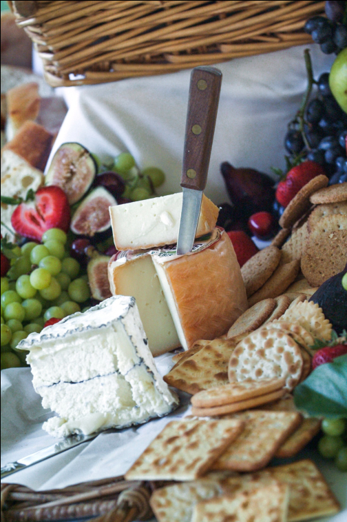 A cheese platter by Laura Cabot Catering. (Photo courtesy Michele Stapleton)