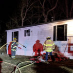 Fire Damages Waldoboro Mobile Home