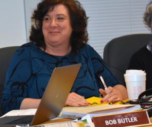 Waldoboro Town Manager Julie Keizer will stay on into 2024 under the terms of a five-year contract. The Waldoboro Board of Selectmen approved the contract Tuesday, April 23. (Alexander Violo photo)