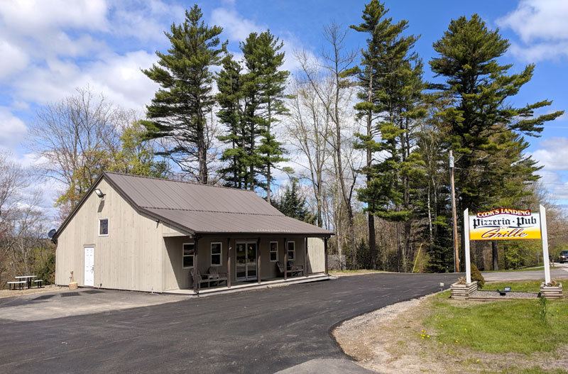 The owners of Cook's Landing Bar and Grille plan to expand the parking lot and add seating to their business on Route 27 in Edgecomb. (Alexander Violo photo)