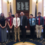 Coastal Christian Students Visit Maine State House