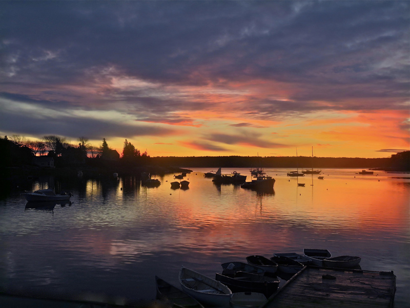 Jan Griesenbrock's photo of Round Pond Harbor received the most votes to become the April winner of the #LCNme365 photo contest. Bassett received a $50 gift certificate to Newcastle Chrysler Dodge Jeep Ram Viper, the sponsor of the April contest.