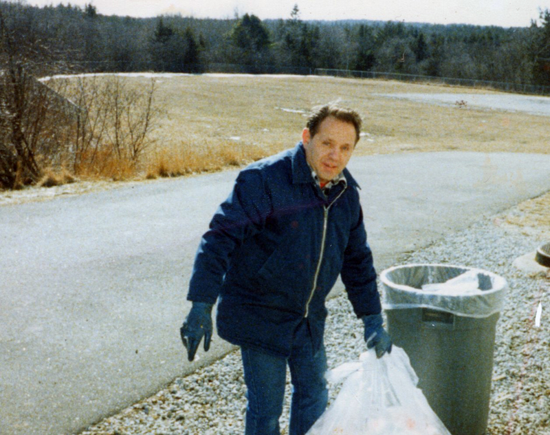 Bob Onorato at work in March 1991. (Photo courtesy Bob Onorato)