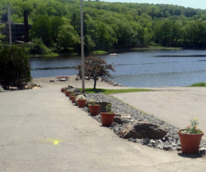 New flowers and picnic tables at Pine Street Landing. (Photo courtesy Julie Keizer)