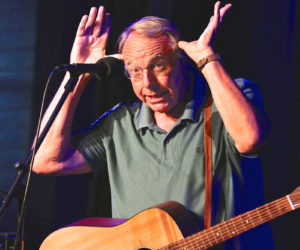Maine humorist Tim Sample returns to the Opera House at Boothbay Harbor on Thursday, July 18. (Photo courtesy Robert Mitchell)