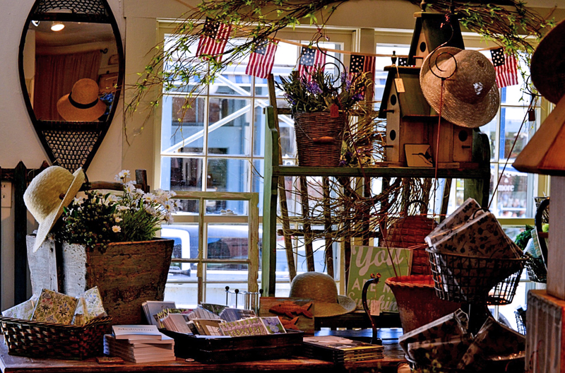 A seasonal display of home goods and accessories at Old and Everlasting. (Nettie Hoagland photo)