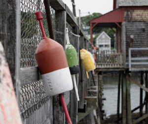 Dmitry Pepper, of Whitefield, won the July #LCNme365 photo contest with his photo of buoys on the footbridge in Boothbay Harbor. Pepper will receive a $50 gift certificate to Riverside Butcher Co., the sponsor of the July contest.