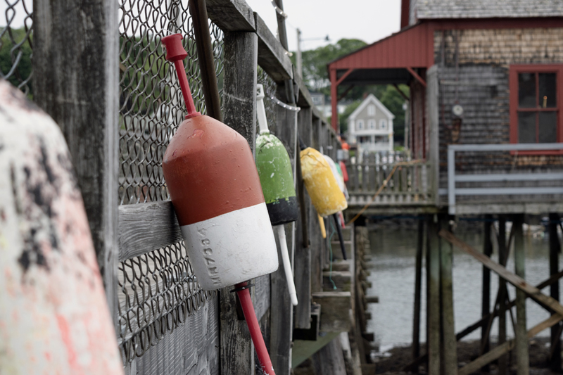 Dmitry Pepper, of Whitefield, won the July #LCNme365 photo contest with his photo of buoys on the footbridge in Boothbay Harbor. Pepper will receive a $50 gift certificate to Riverside Butcher Co., the sponsor of the July contest.