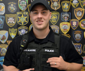 Officer Bryce Collamore. (Evan Houk photo)