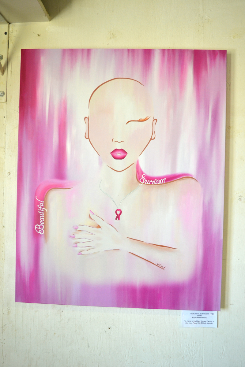 "Beautiful Survivor," by Manda Hard. (Christine LaPado-Breglia photo)