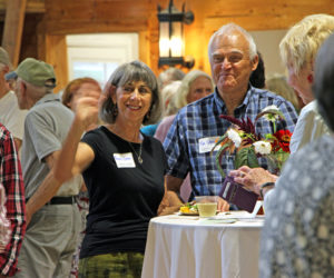 Hundreds of Coastal Rivers Conservation Trust members gathered in Darrows Barn to celebrate the success of projects supporting clean water, trails and public access, land conservation, and nature education.