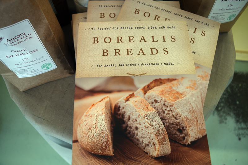 Alna baker and businessman Jim Amaral and Newcastle food writer Cynthia Finnemore Simonds co-authored "Borealis Breads: 75 Recipes for Breads, Soups, Sides, and More." (Jessica Clifford photo)