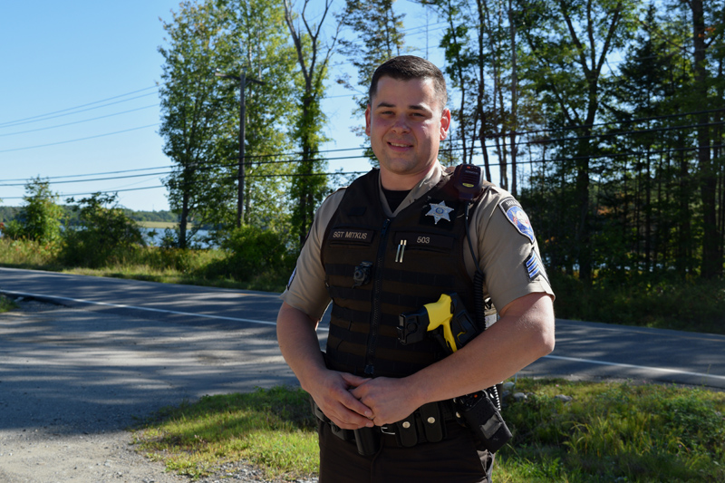 Lincoln County Sheriff's Office Sgt. Jared Mitkus. (Jessica Clifford photo)