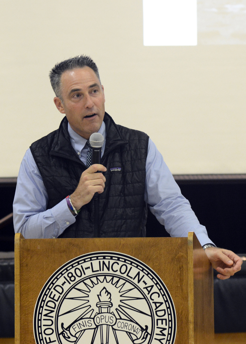 Lincoln Academy Head of School Jeffrey S. Burroughs.