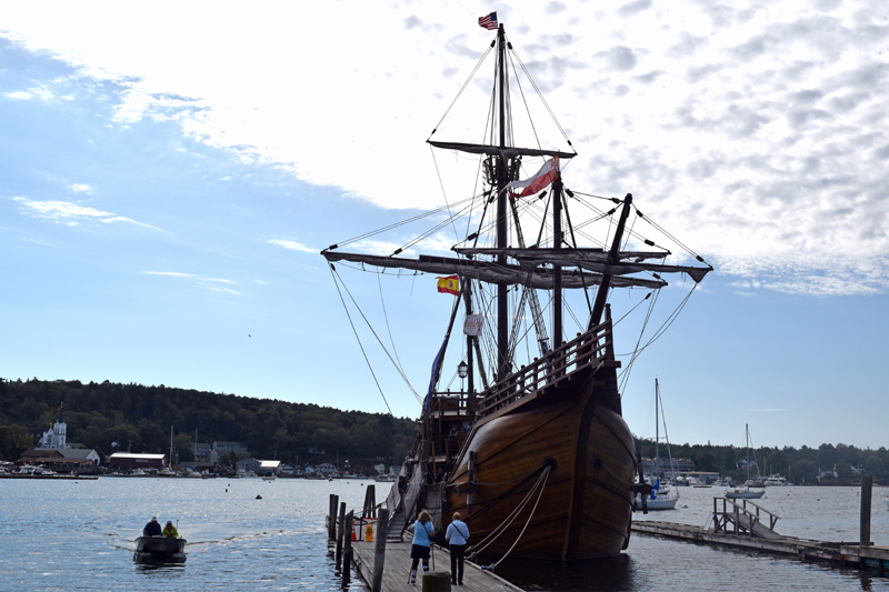 Eddy School Students Tour Santa Maria Replica The Lincoln