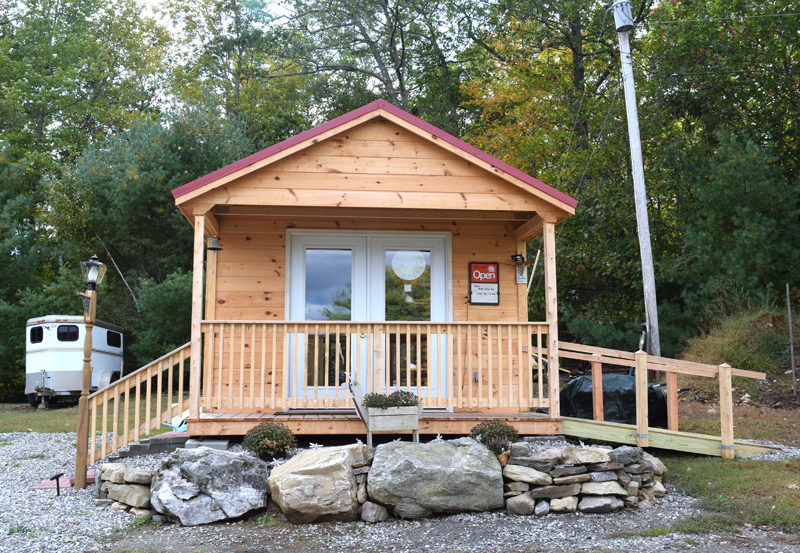 The Maine Alpaca Barn Gift Shop opened in mid-August. (Jessica Clifford photo)