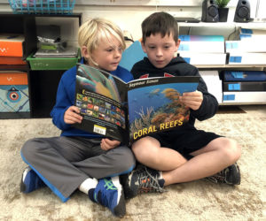 In third grade social studies/science, all students have been learning about continents, oceans, and the climates of the Earth.