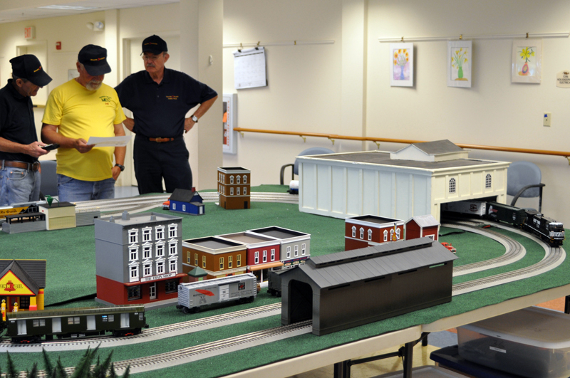 All ages are invited to stop by The Lincoln Home on Wednesday, Oct. 23 from 10 a.m. to noon and 1-2 p.m., to see a working model railroad display.