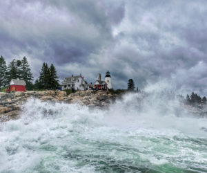 William "Billy" Smith won the September #LCNme365 photo contest with his photo of Pemaquid Point Lighthouse Park the weekend of Hurricane Dorian. Smith will receive a $50 gift certificate to The Narrows Tavern courtesy of Farrin Properties, the sponsor of the September contest.